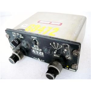 PAN AIR TYPE 741 ATC TRANSPONDER, MISSING ONE KNOB, AIRPLANE PART