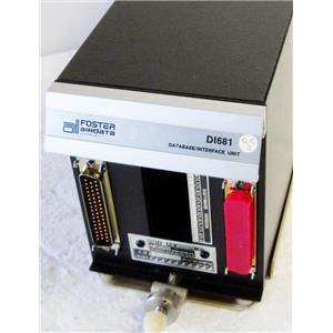 FOSTER AIRDATA SYSTEMS DI681A 805D0570-01 DATABASE/INTERFACE UNIT