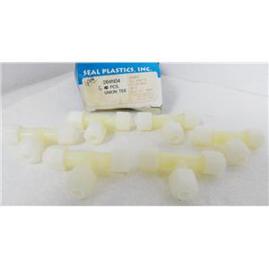 *6pc/PACK* SEAL PLASTICS 264N04 IMP EAST NYLON TEE - NEW/SURPLUS w/GUARANTEE