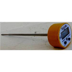 TAYLOR 9842 DIGITAL THERMOMETER, MISSING BATTERY AND COVER