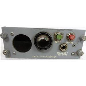FAIRCHILD INDUSTRIAL PRODUCTS A151 CONTROL UNIT, COCKPIT VOICE RECORDER