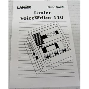 LANIER R-750-418A USER'S GUIDE MANUAL FOR VOICEWRITER 110