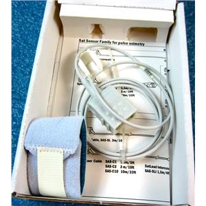 DATEX OHMEDA SAS-W SAS-W..00. FLEXSTAT SENSOR, PULSE OXIMETRY SpO2 SENSOR - NEW
