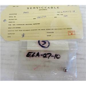ELA27-10 BALL, AVIATION PART