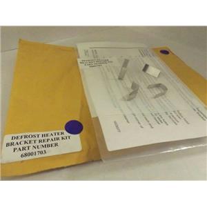 MAYTAG WHIRLPOOL REFRIGERATOR 68001703 DEFROST HEATER BRACKET KIT NEW