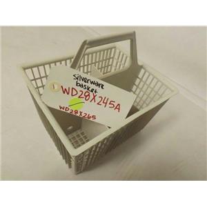 GENERAL ELECTRIC DISHWASHER WD28X245A WD28X265 SILVERWARE BASKET USED
