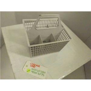 WHIRLPOOL DISHWASHER W10169389 99003075 SILVERWARE BASKET USED