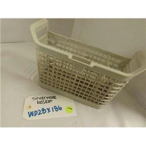 GENERAL ELECTRIC DISHWASHER WD28X186 (HALF) SILVERWARE BASKET USED