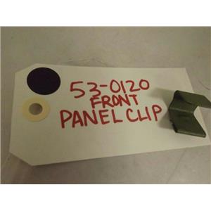 MAYTAG WHIRLPOOL WASHER 53-0120 FRONT PANEL CLIP NEW