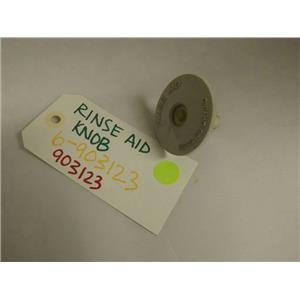 WHIRLPOOL DISHWASHER 6-903123 903123 RINSE AID KNOB USED