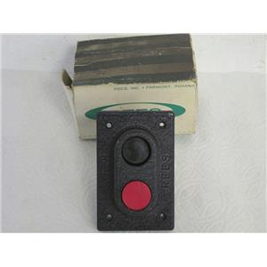 Rees 00580-032 (One Inch) Heavy Duty, Double Plunger, Push Button Switch