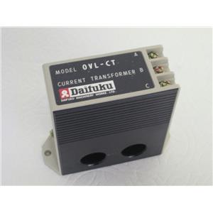 Daifuku Machinery Works, LTD OVL-CT Current Transformer 600V/6A, 1 Wiring Turn