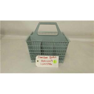GENERAL ELECTRIC WHIRLPOOL DISHWASHER R0910009 101D3986 SILVERWARE BASKET USED