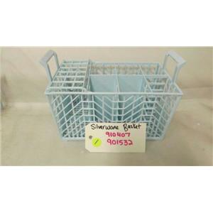 WHIRLPOOL DISHWASHER 910407 901532 SILVERWARE BASKET USED