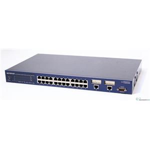 NetGear FSM726S 24-Ports 10/100 2 Gigabit Ports 2 Gibic Ports Stackable Switch