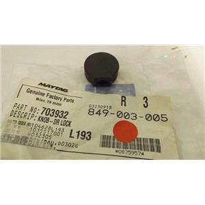 MAYTAG WHIRLPOOL STOVE 703932  KNOB NEW