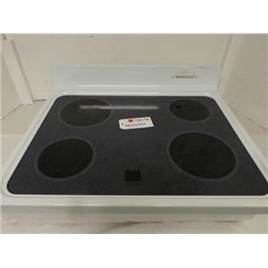 GENERAL ELECTRIC STOVE WB62X5420 MAIN, TOP USED