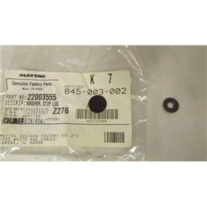 MAYTAG WHIRLPOOL WASHER 22003555 LUG STOP NEW