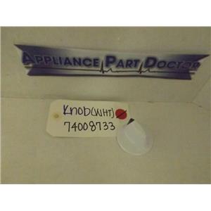 AMANA STOVE 74008733 KNOB (WHT) USED