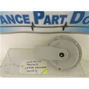 MAYTAG AMANA DISHWASHER W10296525 99002677 UPPER DISCHARGE HOUSING USED