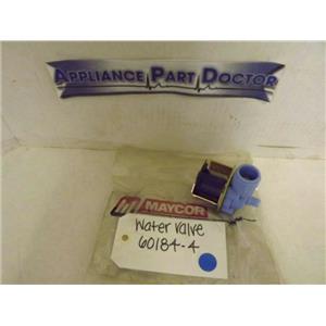 WHIRLPOOL AMANA REFRIGERATOR 60184-4 WATER VALVE NEW