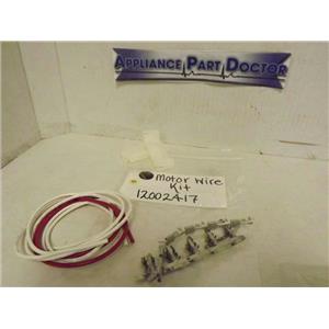 MAYTAG WHIRLPOOL WASHER 12002417 MOTOR WIRE KIT NEW