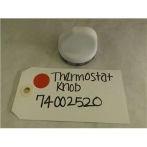 MAYTAG WHIRLPOOL STOVE 74002520 THERMOSTAT KNOB (WHITE) NEW