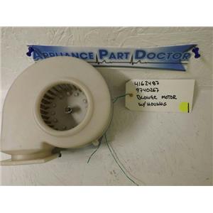 KITCHEN AID KENMORE DISHWASHER 4162487 9740267 BLOWER MOTOR & HOUSING USED