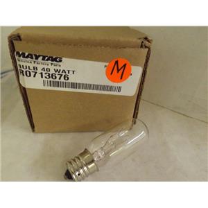 MAYTAG WHIRLPOOL MICROWAVE R0713676 40W BULB NEW