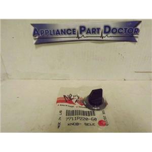 ADMIRAL WHIRLPOOL STOVE 7711P220-60 KNOB, SELECTOR NEW