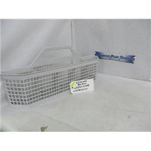 MAYTAG WHIRLPOOL DISHWASHER WD28X10048 WD28X10177 SILVERWARE BASKET USED