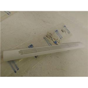 MAYTAG WHIRLPOOL RERFRIGERATOR 67002399 TOE GRILLE ASSY (WHT) NEW