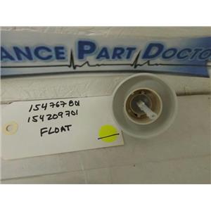 FRIGIDAIRE KENMORE DISHWASHER 154767801 154209701 FLOAT USED