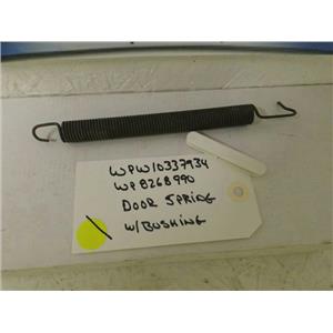 WHIRLPOOL DISHWASHER WPW10337934 W10337934  WP8268990 DOOR SPRING W/BUSHING USED