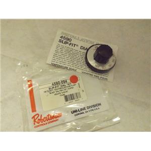 ROBERTSHAW NON-OEM STOVE 4590-094 SLIP FIT DIAL KIT NEW