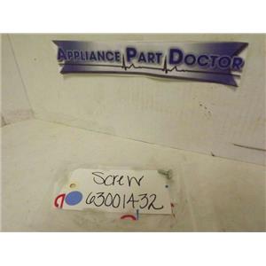 MAYTAG WHIRLPOOL REFRIGERATOR 63001432 SCREW NEW