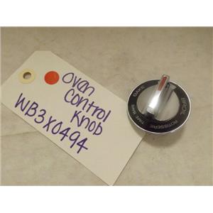 GENERAL ELECTRIC STOVE WB3X0494 OVEN CONTROL KNOB NEW