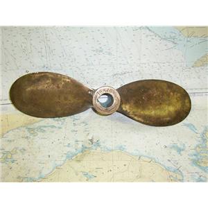 Boaters Resale Shop of TX 1611 1541.04 BRONZE 2 BLADE 18LH16 PROP (1.25" SHAFT)