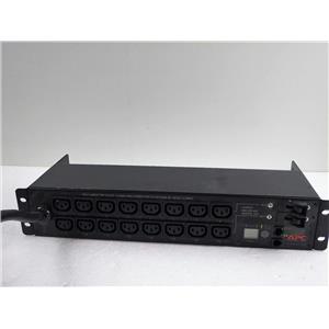 APC AP7911 Switched Rack Power Distribution Unit 208VAC 30A (16) IEC 13, L6-30P