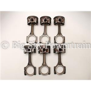27CHRPR6 2.7L CONNECTING ROD AND PISTON SET OF 6 CHRYSLER SUPER CLEAN