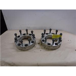1999 - 2007 FORD F250 F350 2" ALUMINIUM WHEEL SPACERS ( USED ) OEM