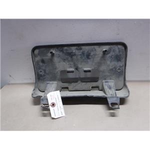 2008 -2010 FORD F250 F350 FRONT BUMPER LICENSE PLATE HOLDER BLACK ( OEM)