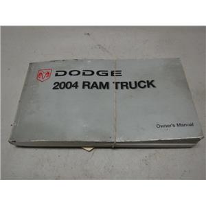 2004 DODGE RAM OWNERS MANUAL OEM