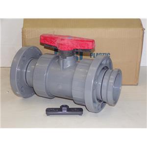 Spears 1823-030C CPVC TU 2000 Schedule 80 Industrial Flanged Ball Valve