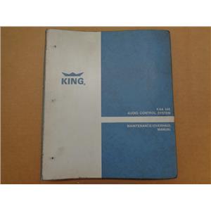 KING INSTRUMENTS KAA 445 AUDIO CONTROL SYSTEM MAINTENANCE OVERHAUL MANUAL, AVIA