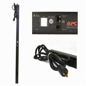 APC AP7830 Rack PDU Metered Zero U 1920VA 20A 120V 5-20R Power Distribution Unit