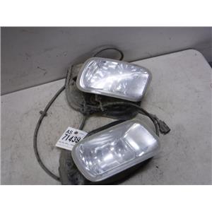 2010 - 2016 DODGE 3500 2500 OEM BUMPER DRIVING LIGHTS DECENT CONDITION OEM