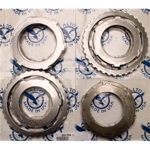 064753 - 722.3 SERIES W4A040, STEEL PLATE CLUTCH KIT, 6 BOLT, 1981-97, MERCEDES