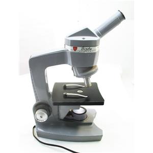 American Optical Microscope Spencer Sixty With 10X And 43X Objectives