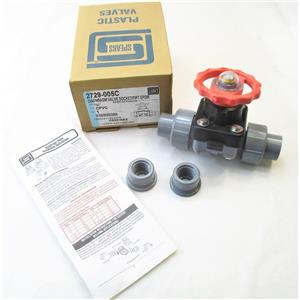 Spears 2729-005C 1/2" CPVC Diaphragm Valve Socket/FIPT EPDM New
